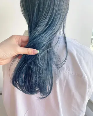 セミロング カラー レイヤーカット 🪩yurikaのヘアスタイル