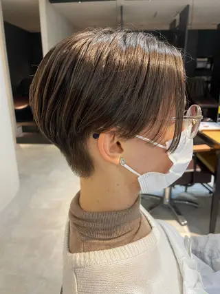 ショート m i k u n aのヘアスタイル