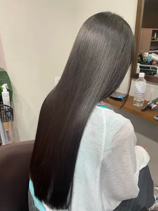 ロング 髪質改善・縮毛矯正/ 下村陽平のヘアスタイル
