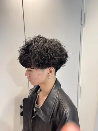 パーマ メンズ 👑メンズパーマ屋 👑/栄/馬場斗生のヘアスタイル