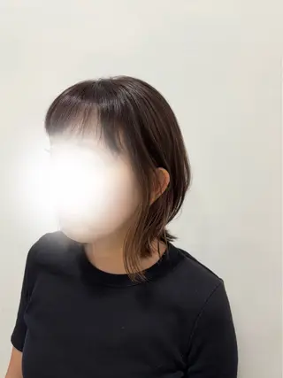 ミディアム カラー ルプラボウ/豊川/ レイヤー/サクラのヘアスタイル