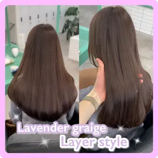 ロング カラー 推しヘア🎀 NATSUNEのヘアスタイル