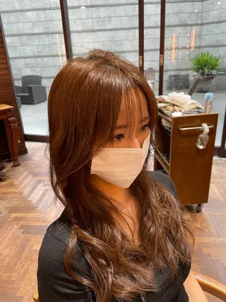 セミロング stylist YUTOのヘアスタイル