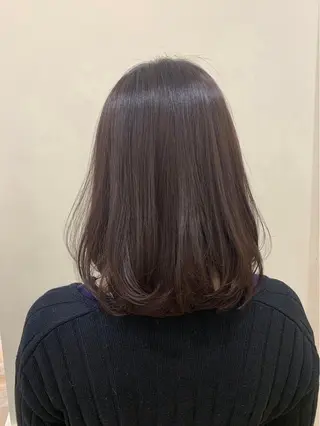 ミディアム 韓国ヘア ‎⟡.·KANA🐥のヘアスタイル