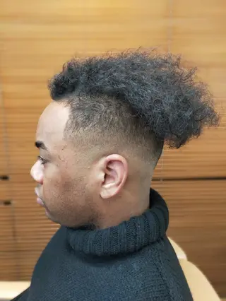 ショート メンズ おしゃれさろんオオキ所属・男を磨く Barber オオキのヘアスタイル