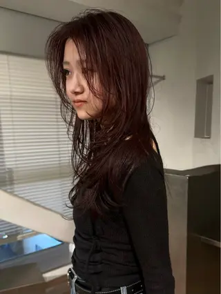 ロング カラー Sota_Nknue フィットするカットのヘアスタイル