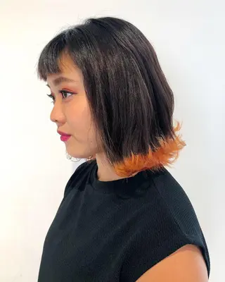 ショート カラー ヘアアレンジ 【池袋/スパイキー ショート】ⓝⓘⓜⓤのヘアスタイル