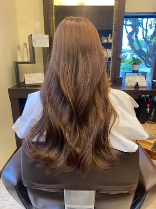 ロング 梅津 桜子のヘアスタイル