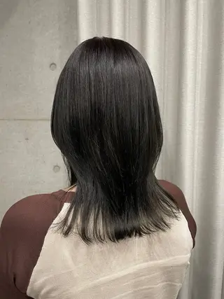ミディアム カラー 表参道🌿赤み消し カラー/チナツのヘアスタイル