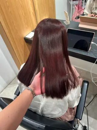 セミロング 艶髪 mayuka💖のヘアスタイル