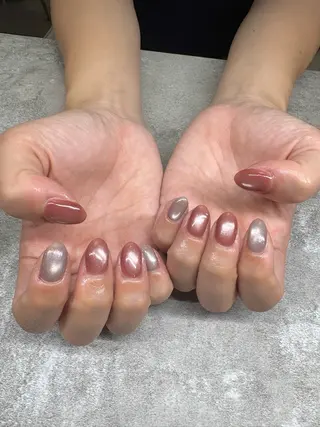 ネイル パラジェルフィルイン マグネット/倉持のネイルデザイン