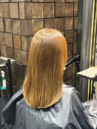 セミロング カラー MINX似合わせボブ 髪質改善/岩城槙乃介のヘアスタイル