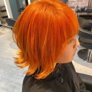 ショート カラー 井手 孔介のヘアスタイル