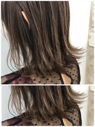 ミディアム 白井 秀太郎のヘアスタイル