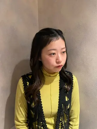 ミディアム パーマ 野町好花 レイヤー/髪質改善のヘアスタイル