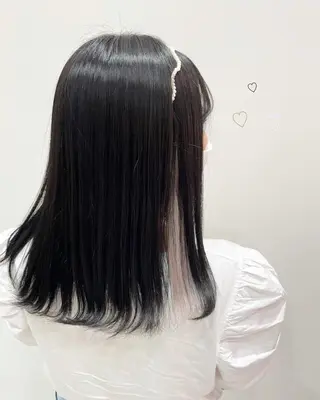 セミロング カラー 新宿駅近♡個室 ♡関口三都季🌜のヘアスタイル