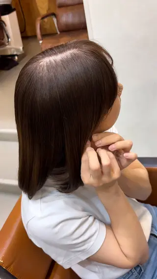 ミディアム カラー Misaki 🍒のヘアスタイル