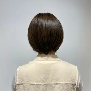 ショート カラー mei / レイヤー 顔まわり 🤍のヘアスタイル