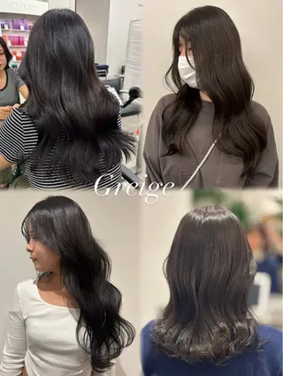 ロング カラー 🎀透明感× 赤み消し🎀正源のヘアスタイル