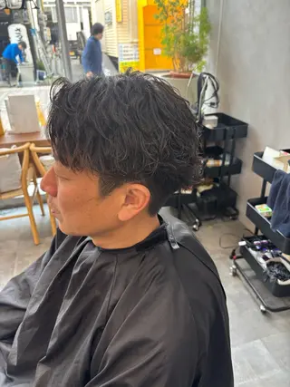 ショート メンズ 鹿児島 TSUBASAのヘアスタイル