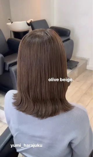 ミディアム カラー パーマ ヘアアレンジ メンズ ワット 原宿のヘアスタイル
