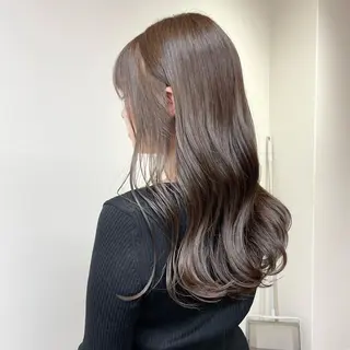ロング カラー パーマ ミズタ マイのヘアスタイル