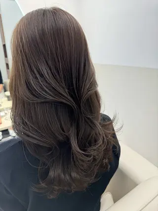 ロング カラー シュンヤ韓国レイヤー /暖色カラーのヘアスタイル