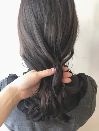 セミロング ✨透明感ケアカラー✨ 長野ゆきなのヘアスタイル