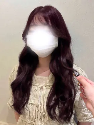 ロング カラー 艶感暖色カラー🥀/ レイヤー / れいかのヘアスタイル