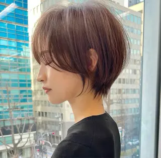 ショート カラー 豊中/ショート特化/ 似合わせ/たかいのヘアスタイル