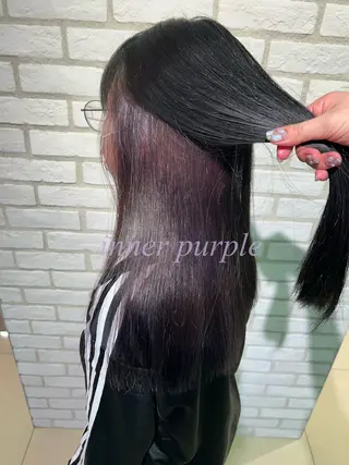 ロング カラー 《艶髪質改善》 かのん☽⑅ ˖のヘアスタイル