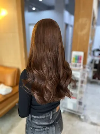 ロング miloc naha ナナカのヘアスタイル