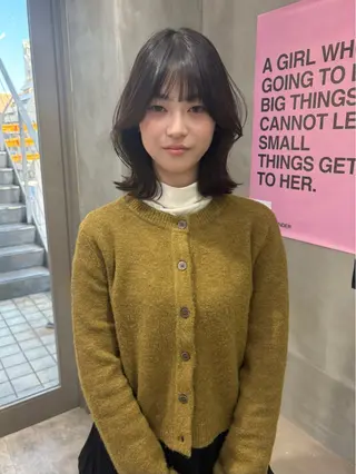 ショート 🫧umu.🫧韓国 /レイヤー/ハッシュのヘアスタイル