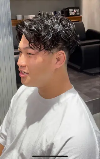 パーマ メンズ FM【エフエム】HAVANA所属・メンズパーマ特化型 🔥URITAのヘアスタイル