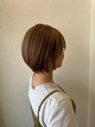 ショート 中谷 瑞稀のヘアスタイル