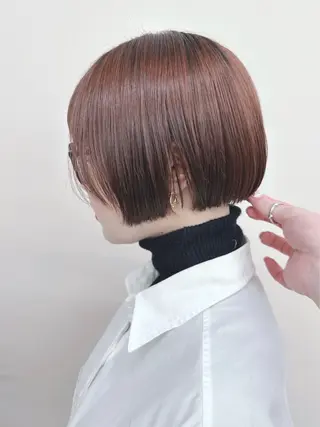 ショート ボブ/ゆるふわ ボブパーマ/とういのヘアスタイル