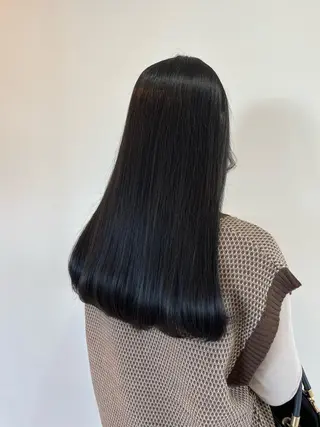 ロング 加藤 明香里のヘアスタイル