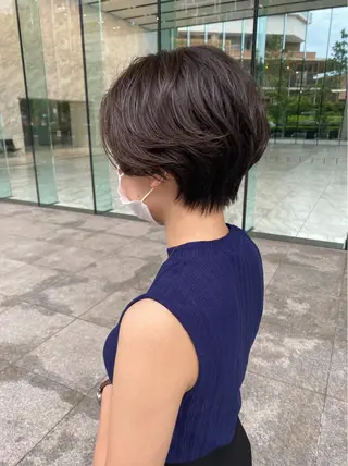 ショート カラー ヘアアレンジ 【代表】 たき〜のヘアスタイル