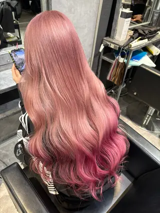 ロング mimiiy fukaのヘアスタイル