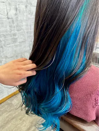 ロング 猪股 唯菜のヘアスタイル