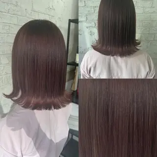 ミディアム カラー エクステ＆艶カラー 🎀YURINA🎀のヘアスタイル