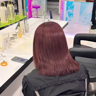 ミディアム ‎🎀HONOKA 🎀／似合わせカラーのヘアスタイル