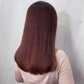 ミディアム カラー 🪭risa 暖色/レイヤー🪭のヘアスタイル