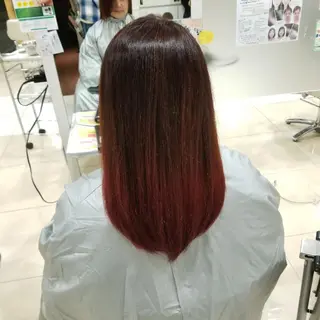 カラー SALOWIN栄 高須大貴のヘアスタイル