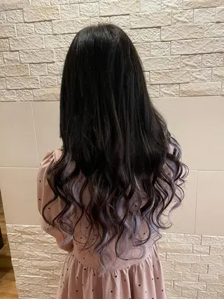 ロング Tint by alo所属・🐰FUMINA🐰 カットモデルのヘアスタイル
