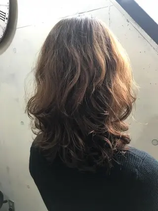 ミディアム パーマ マエダ カズエ🫶 coronahairのヘアスタイル