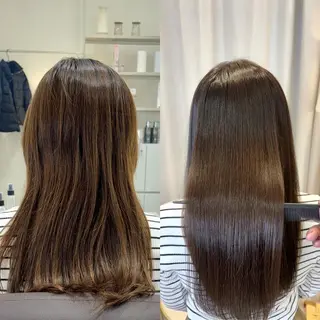 ロング EIGHT plum TOKIOリミテッドのヘアスタイル