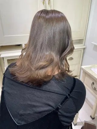 ミディアム 古川 暖人のヘアスタイル