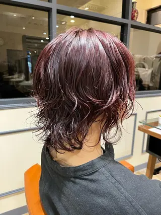 カラー 【eight宿河原】 すぎもとはづきのヘアスタイル
