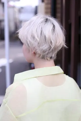 ショート パーマ/ボブ/ 佐々木翔のヘアスタイル